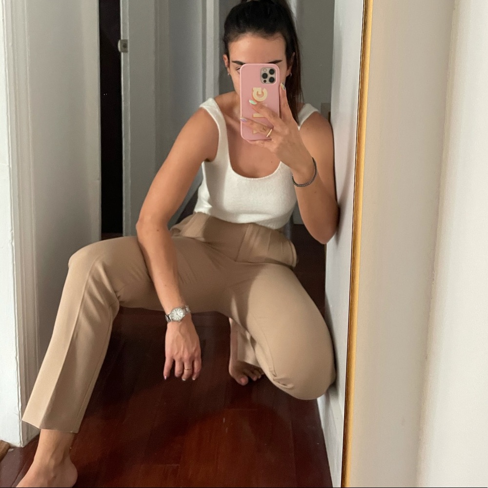 ZARA Tan Trousers